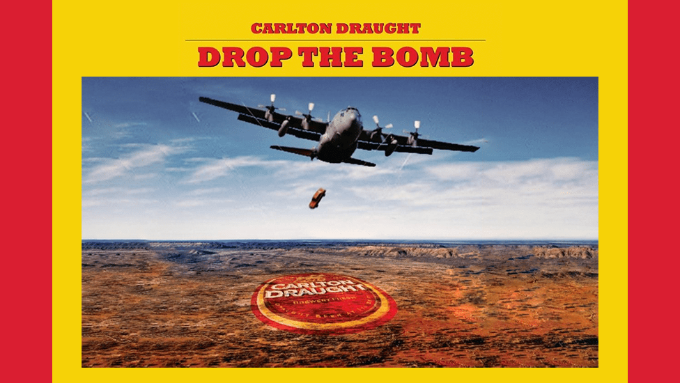DROP THE BOMB – CARLTON DRAUGHT